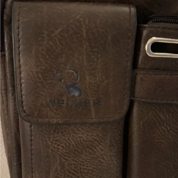 Weixier Mens Business Handbag Crossbody/Shoulder Bag Briefcase Messenger Bag - Picture 3 of 6